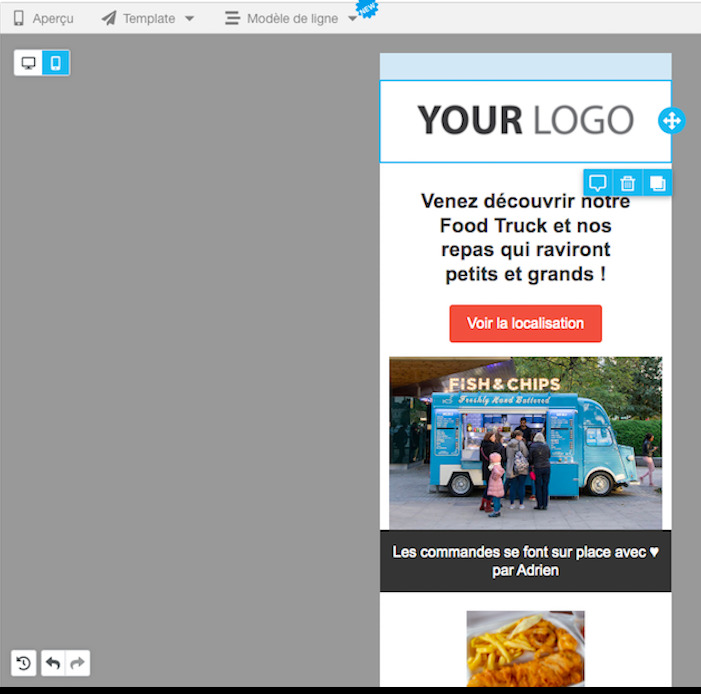 Design d’email ultra-optimisé pour le smartphone