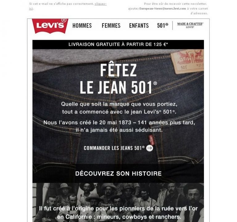 Exemple emailing