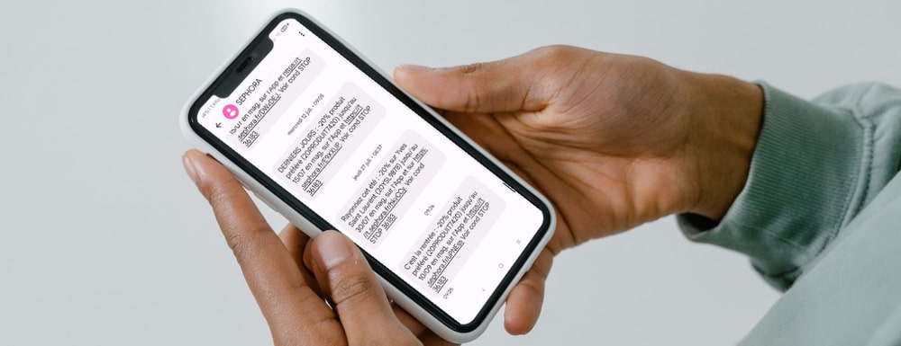 Smartphone sms marketing
