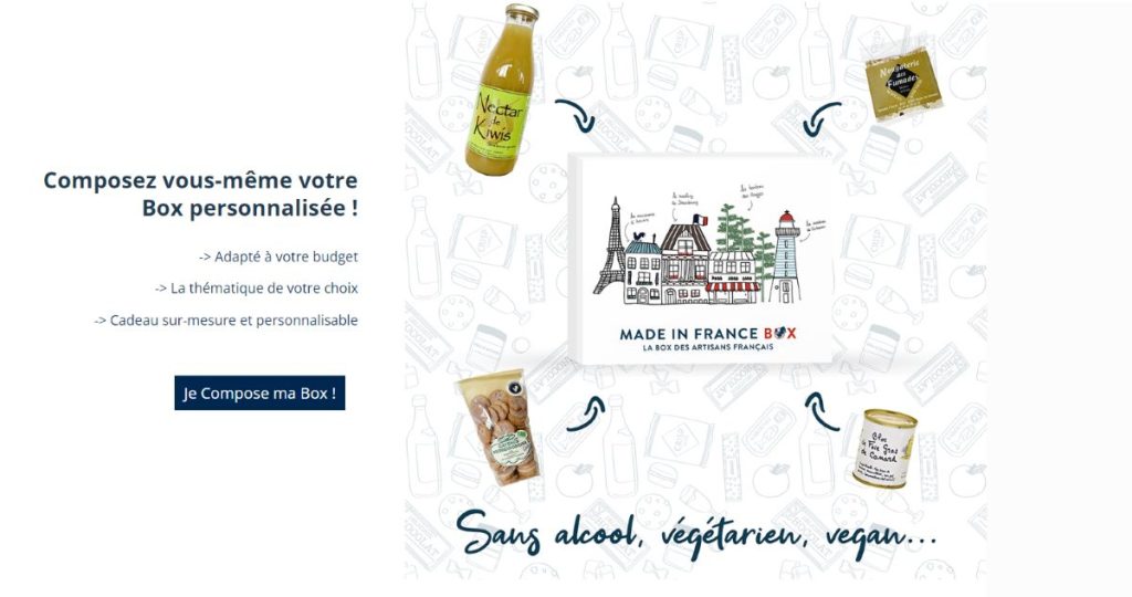 La box personnalisable de MADE IN France BOX
