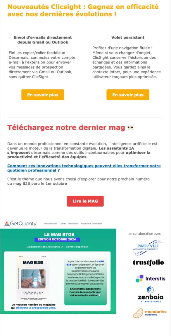 Suite de la newsletter GetQuanty