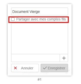 Partager un template avec ses sous-comptes